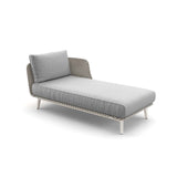 Dedon Mbarq Daybed Left, Coussins non inclus Pepper 115 