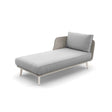 Dedon Mbarq Daybed Right, Coussins non inclus Pepper 115 