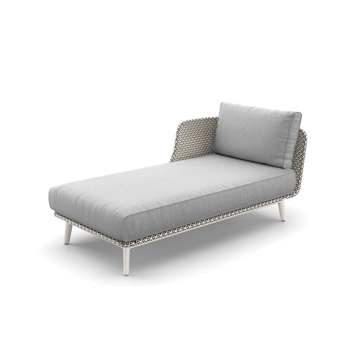 Dedon Mbarq Daybed Right, Coussins non inclus Pepper 115 