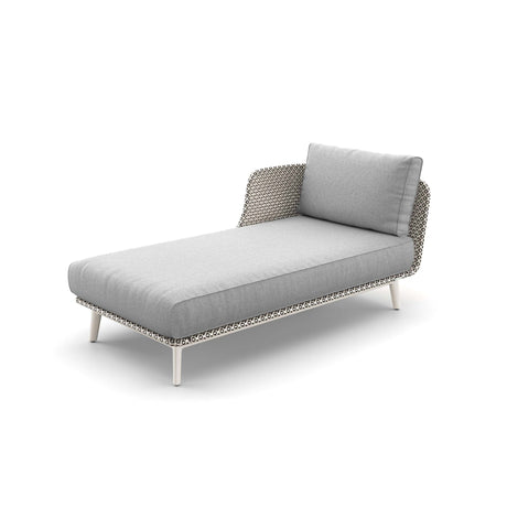 Dedon Mbarq Daybed Right, Coussins non inclus Pepper 115 