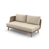 Dedon Mbarq Right Module, Coussins non inclus Chestnut 151 