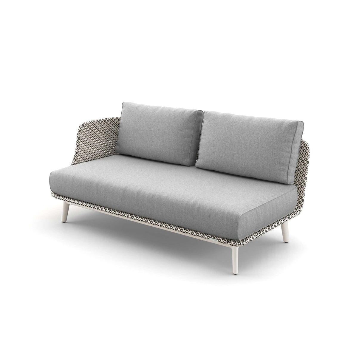 Dedon Mbarq Right Module, Coussins non inclus Pepper 115 