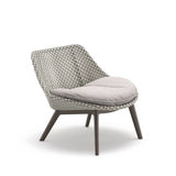 Dedon Mbrace ALU Club chair, Coussins non inclus Pepper 115 / Black Pepper 317 