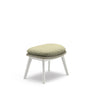 Dedon Mbrace ALU FootStool / Tabouret / Repose-pieds, Coussin non inclus Alloro 120 / Lipari 304 