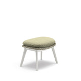 Dedon Mbrace ALU FootStool / Tabouret / Repose-pieds, Coussin non inclus Alloro 120 / Lipari 304 
