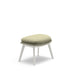 Dedon Mbrace ALU FootStool / Tabouret / Repose-pieds, Coussin non inclus Alloro 120 / Lipari 304 