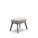 Dedon Mbrace ALU FootStool / Tabouret / Repose-pieds, Coussin non inclus Pepper 115 / Black Pepper 317 