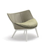Dedon Mbrace ALU Lounge chair, Coussins non inclus Alloro 120 / Lipari 304 