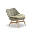 Dedon Mbrace TEAK Club chair, Coussins non inclus Alloro 120 
