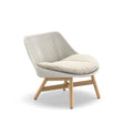 Dedon Mbrace TEAK Club chair, Coussins non inclus Sea Salt 140 