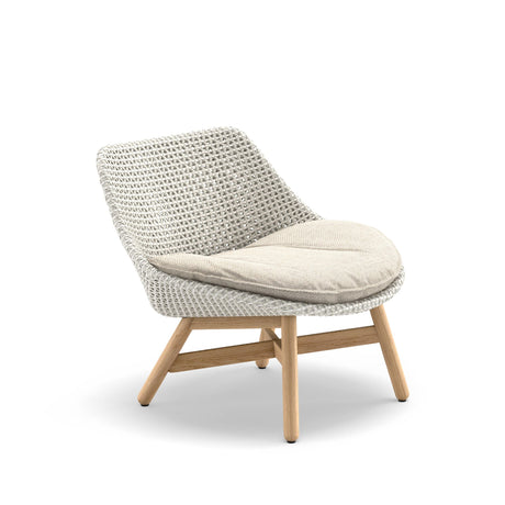 Dedon Mbrace TEAK Club chair, Coussins non inclus Sea Salt 140 