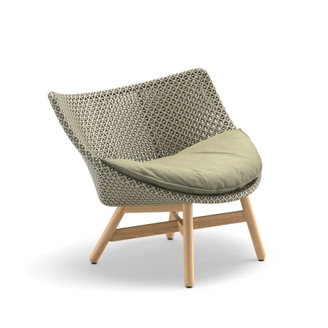Dedon Mbrace TEAK Lounge chair, Coussins non inclus Alloro 120 