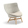 Dedon Mbrace TEAK Wing chair, Coussins non inclus Sea Salt 140 