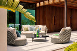 Dedon Mdear Right Corner module, Coussins non inclus 
