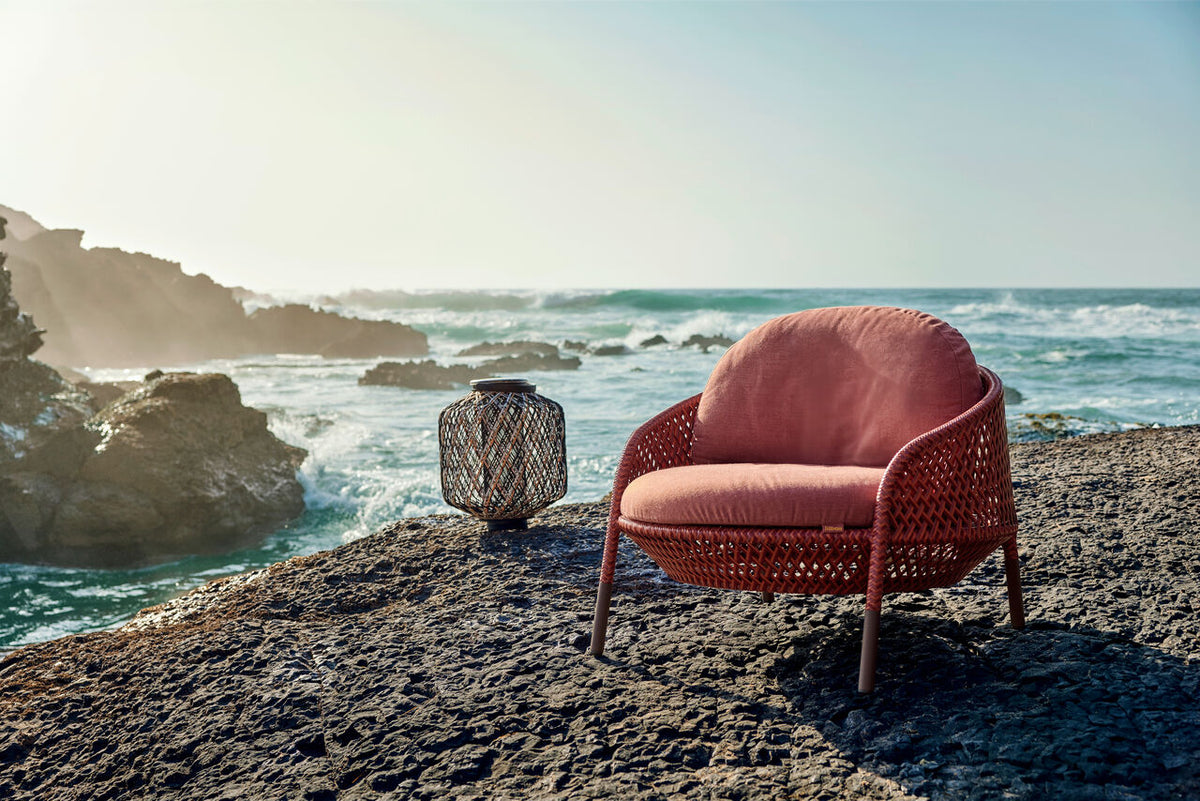 Dedon Ahnda Lounge chair, coussins non inclus