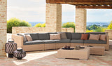 Dedon Lounge Left Module, Coussins non inclus