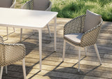 Dedon Bellmonde Table repas M, 170x95cm, avec plateau HPL