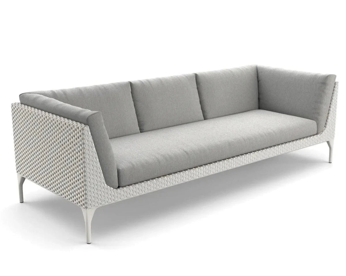 Dedon Mu 4-seater / Canapé 4 places, Coussins en sus Mystique Dusk 216 