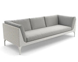 Dedon Mu 4-seater / Canapé 4 places, Coussins en sus Mystique Dusk 216 