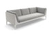 Dedon Mu 4-seater / Canapé 4 places, Coussins non inclus Lipari 304 