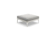 Dedon Mu Base pour FootStool / Tabouret / Repose-pieds / Coffee Table 90x90cm Lipari 304 