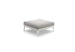 Dedon Mu Base pour FootStool / Tabouret / Repose-pieds / Coffee Table 90x90cm Lipari 304 