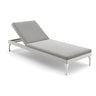 Dedon Mu Chaise longue avec dossier réglable, Coussin non inclus Lipari 304 