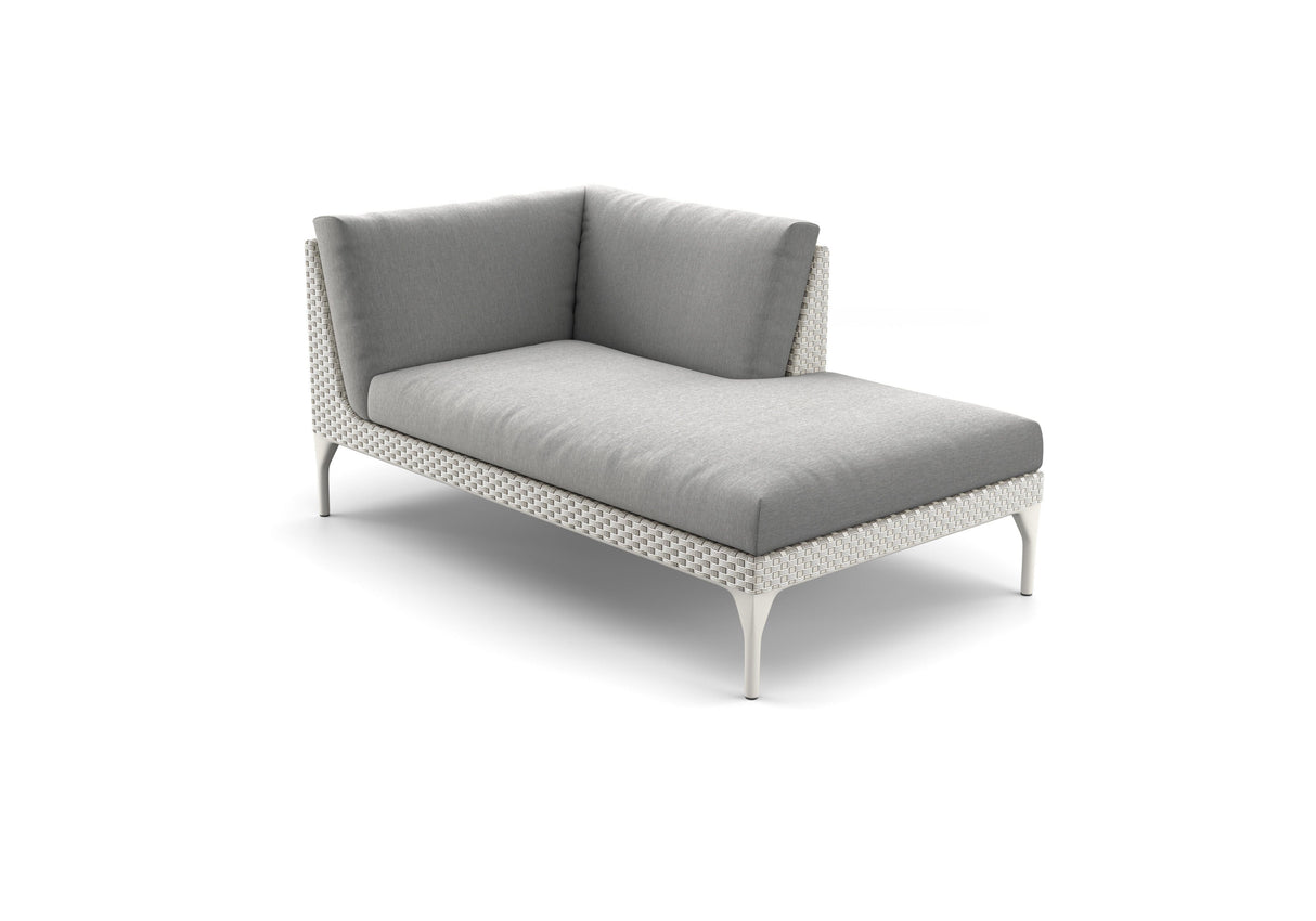 Dedon Mu Daybed Left, Coussins non inclus Lipari 304 