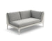 Dedon Mu Left Module, Coussins en sus Mystique Dusk Lipari 216 