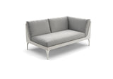 Dedon Mu Left Module, Coussins non inclus Lipari 304 