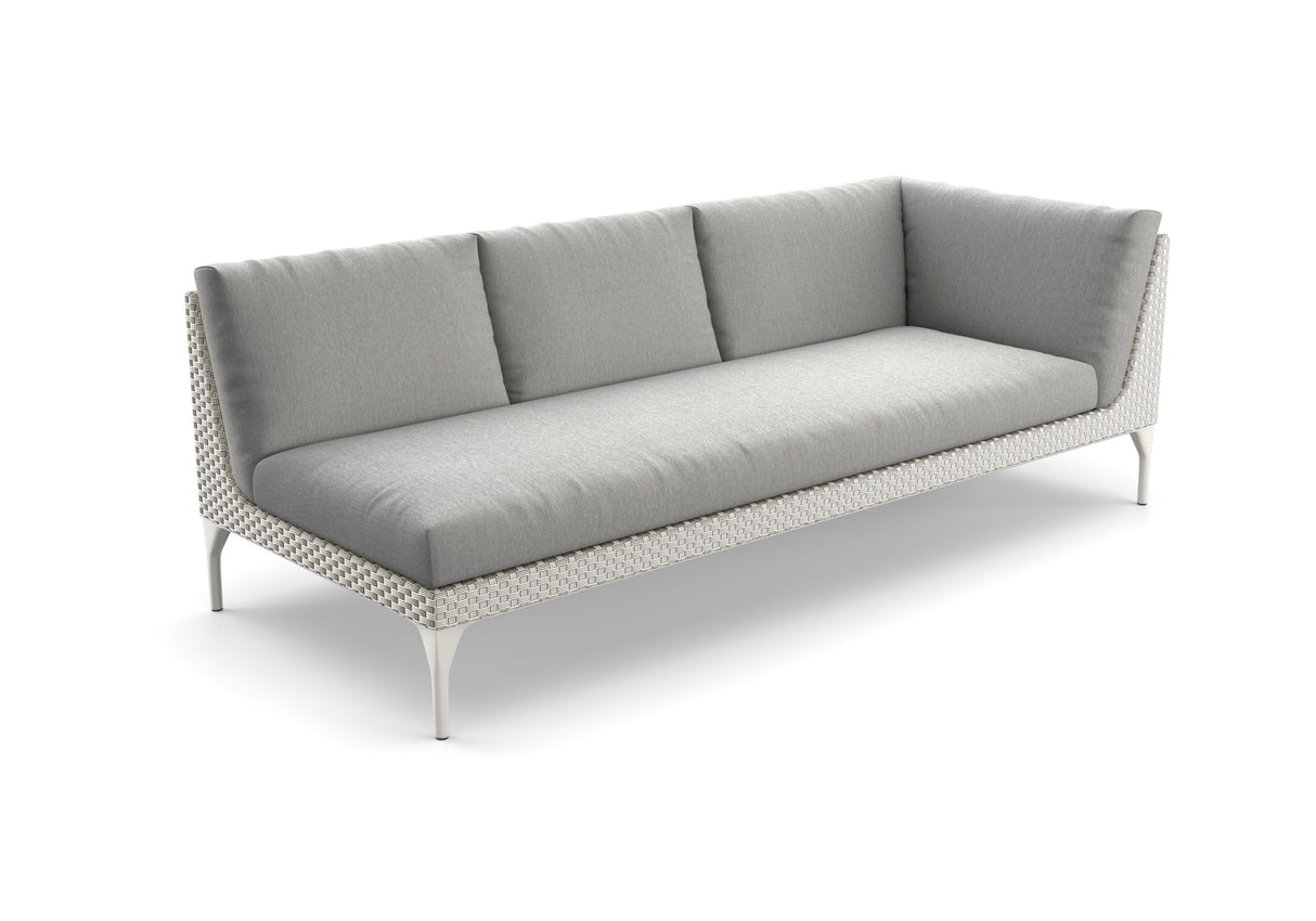 Dedon Mu Left Module XXL, Coussins non inclus Lipari 304 