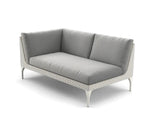 Dedon Mu Right Module, Coussins en sus Mystique Dusk Lipari 216 