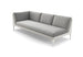 Dedon Mu Right Module XXL, Coussins non inclus Lipari 304 
