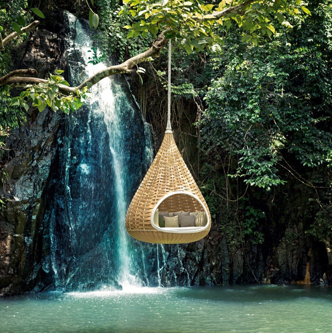 Dedon Nestrest Hanging Lounger Ø200cm, Coussins en sus 