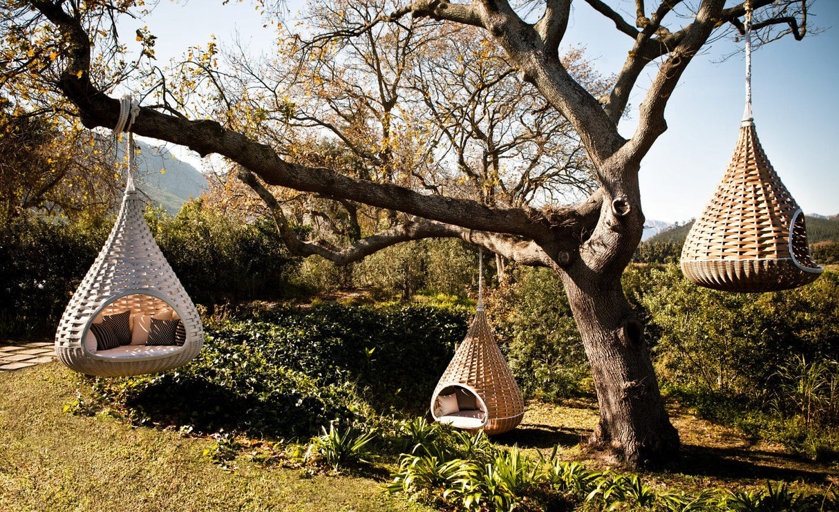 Dedon Nestrest Hanging Lounger Ø200cm, Coussins en sus 