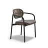Dedon Roii Fauteuil repas, coussin en sus Tobacco 174 