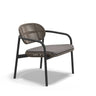 Dedon Roii Lounge chair, coussin en sus Tobacco 174 