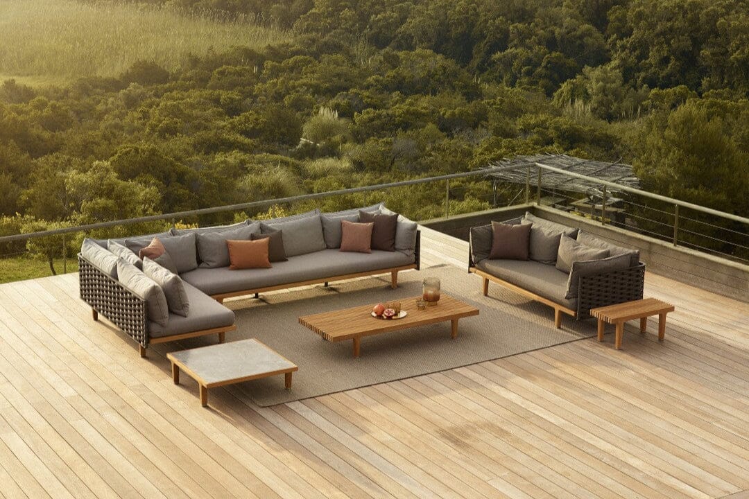 Dedon Sealine 3-seater / Canapé 3 places, Coussins en sus 