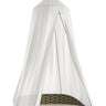 Dedon Swingrest Canopy / Capote pour Hanging Lounger White 