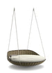Dedon Swingrest Hanging Lounger, coussins en sus Olive 730 