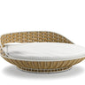 Dedon Swingrest Standing Lounger, coussins en sus Natural 002 