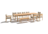 Dedon Tibbo Bench: / Banc 130cm 