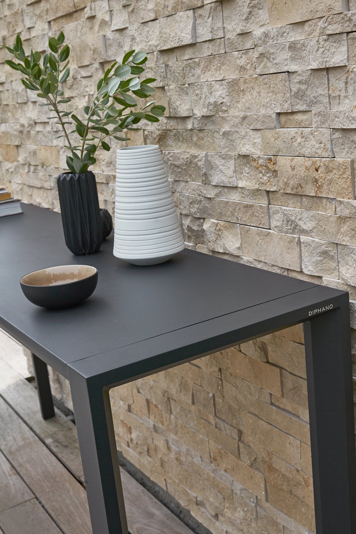 Diphano Metris Party table M Table mi-haute de bar 180x50cm (H:92cm) 