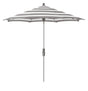 Glatz Parasol ALU-TWIST rond Cat.5 570 Steel Stripe