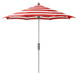 Glatz Parasol ALU-TWIST rond Cat.5 800 Red Stripe