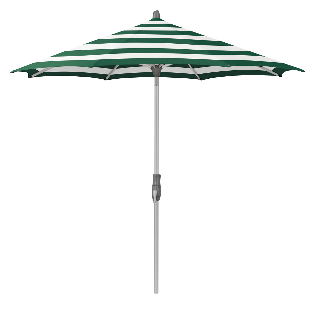 Glatz Parasol ALU-TWIST rond Cat.5 589 Green Stripe