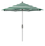 Glatz Parasol ALU-TWIST rond Cat.5 589 Green Stripe