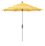 Glatz Parasol ALU-TWIST rond Cat.5 624 Yellow Stripe