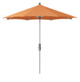 Glatz Parasol ALU-TWIST rond Cat.5 802 Sienna