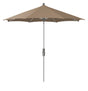 Glatz Parasol ALU-TWIST rond Cat.5 805 Walnut